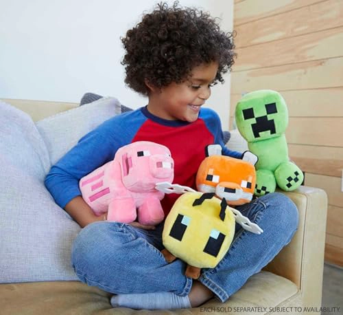 MATTEL MINECRAFT MUÑECOS DE PELUCHE BLANDOS DE PERSONAJES BASICOS JUGUETES COLECCIONABLES - 2