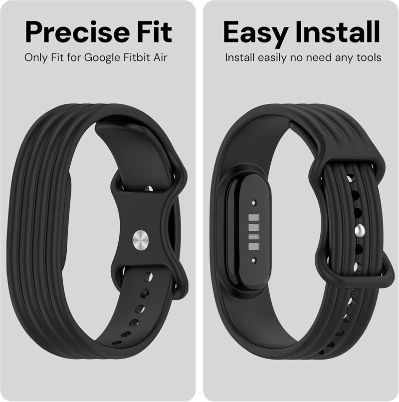 PULSERA DE SILICONA PARA GOOGLE FITBIT AIR BAND - 4