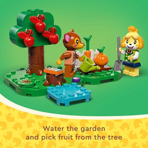 LEGO ANIMAL CROSSING ISABELLES HOUSE VISIT SET DE JUGUETES CREATIVOS CONSTRUIBLES PARA NIÑOS - 6