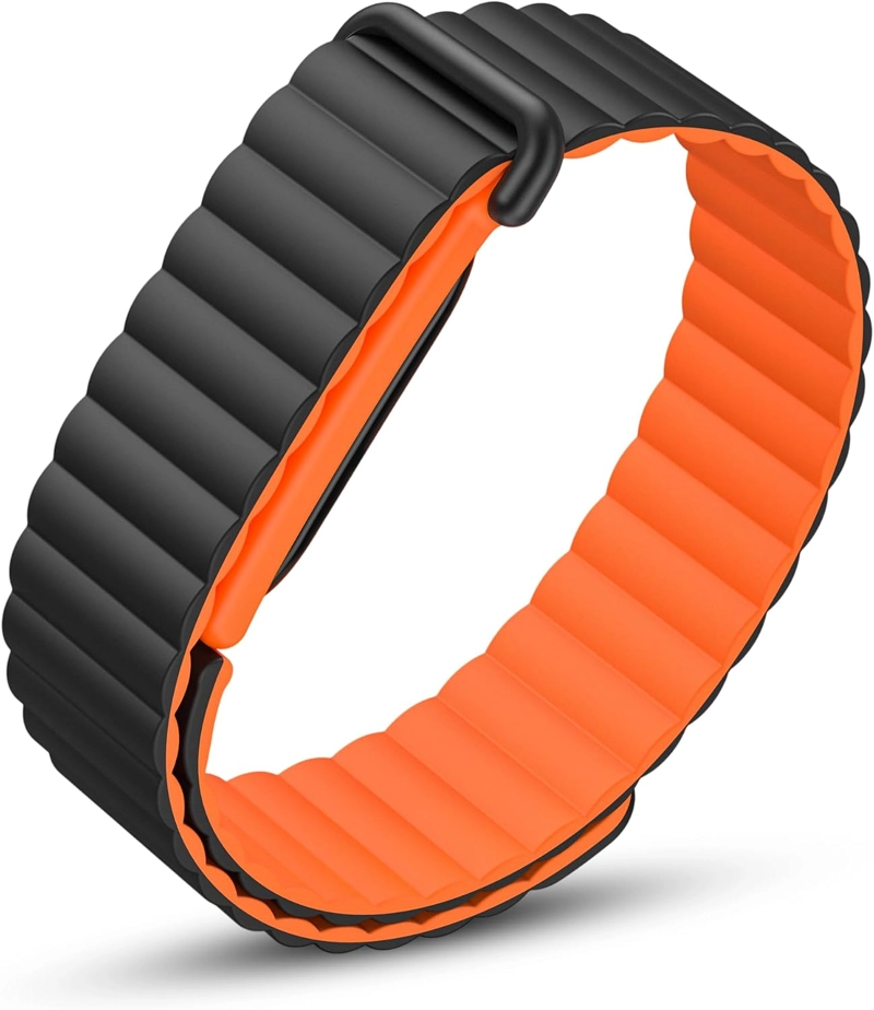 DADO CORREA DE SILICONA MAGNE TICA COMPATIBLE CON GOOGLE FITBIT AIR, CORREA DE SILICONA SUAVE E - 1