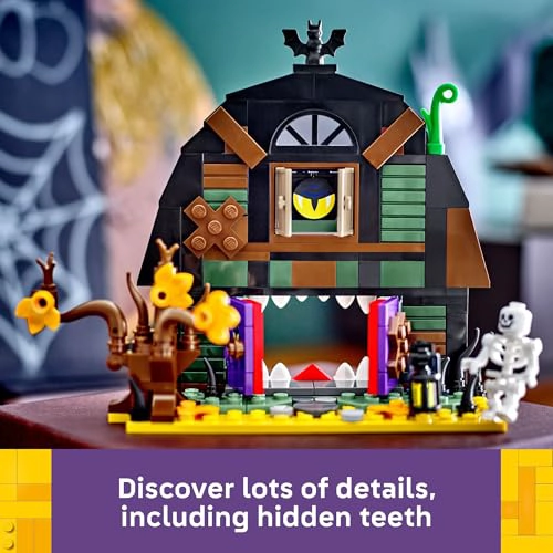 LEGO JUGUETE DE CONSTRUCCION DE GRANJA DE HALLOWEEN DECORACION DE HABITACION Y JUEGO DE ROL - 4
