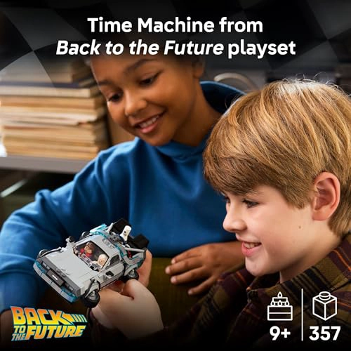 LEGO SPEED CHAMPIONS MAQUINA DEL TIEMPO DE REGRESO AL FUTURO JUGUETE DE CONSTRUCCION PARA NIÑOS - 2