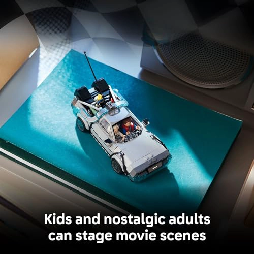 LEGO SPEED CHAMPIONS MAQUINA DEL TIEMPO DE REGRESO AL FUTURO JUGUETE DE CONSTRUCCION PARA NIÑOS - 3