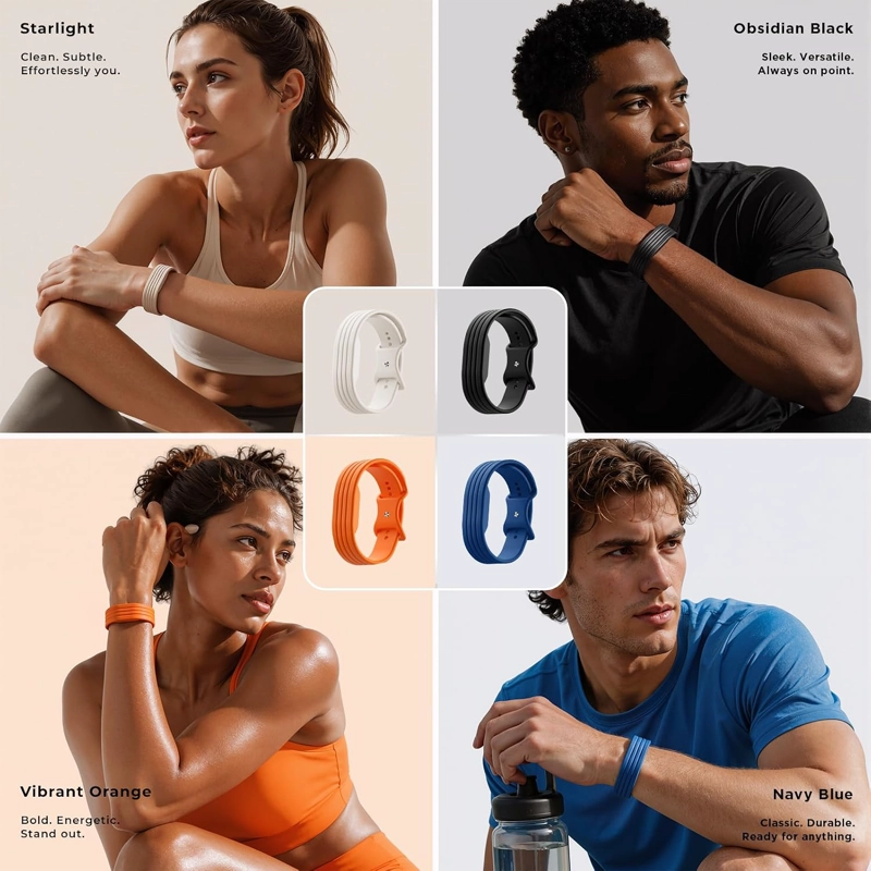 CORREA DEPORTIVA DE SILICONA COMPATIBLE CON GOOGLE FITBIT AIR TRACKER - 3
