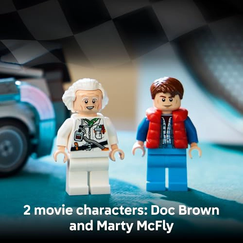 LEGO SPEED CHAMPIONS MAQUINA DEL TIEMPO DE REGRESO AL FUTURO JUGUETE DE CONSTRUCCION PARA NIÑOS - 5