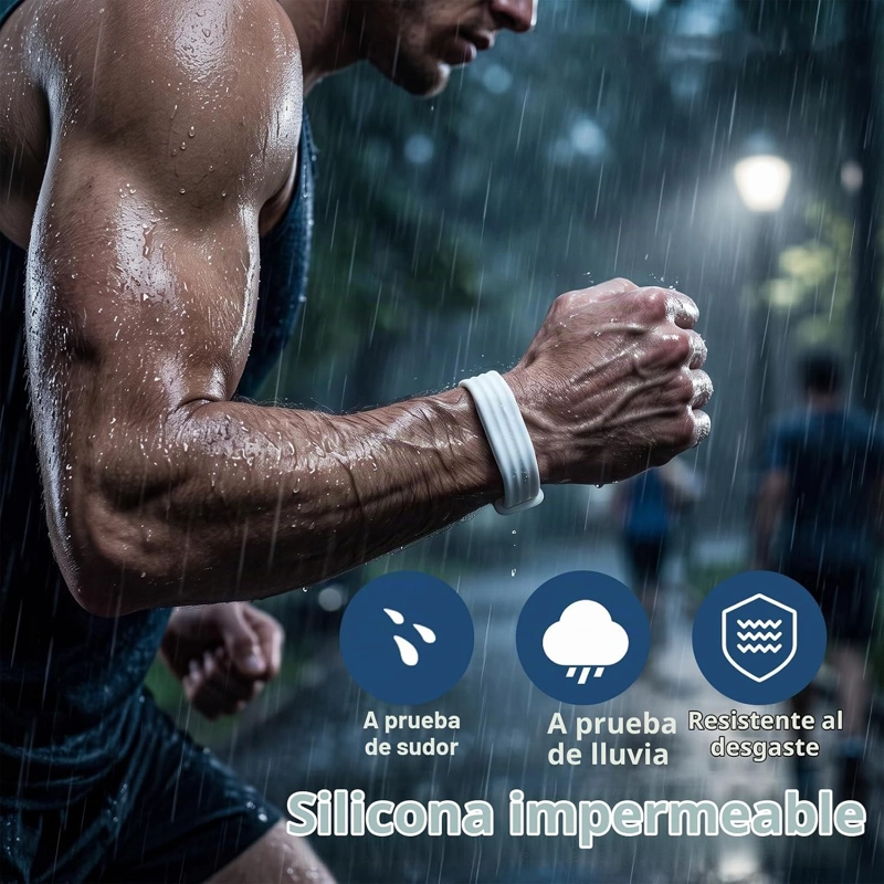 CORREA DE SILICONA PARA GOOGLE FITBIT AIR, CORREA AJUSTABLE A PRUEBA DE SUDOR PARA FITBIT AIR SIN - 5
