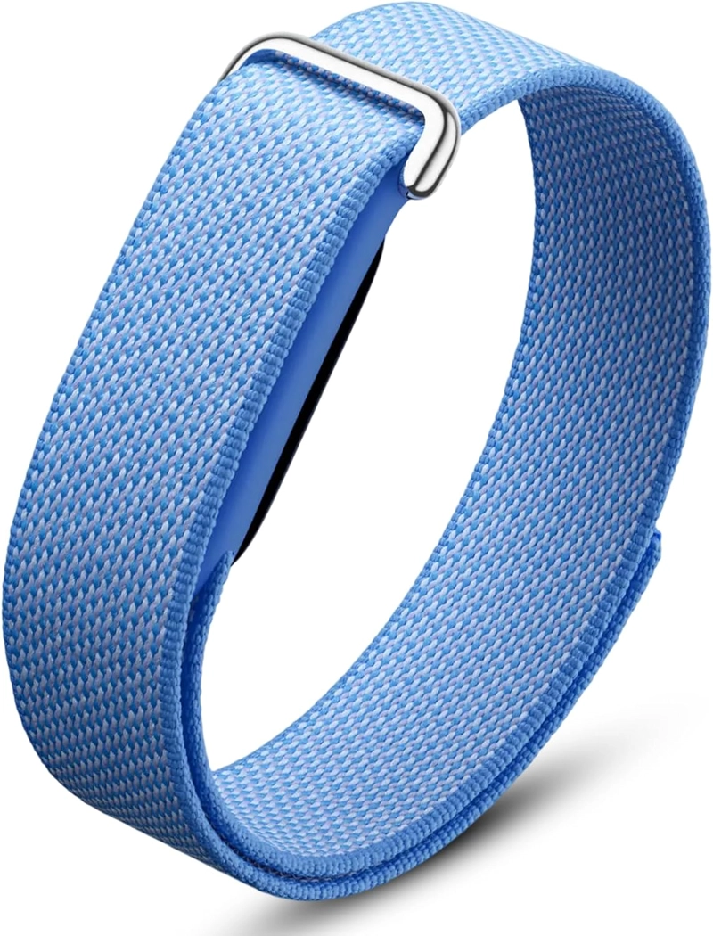DADO CORREA DE NAILON TEJIDA COMPATIBLE CON GOOGLE FITBIT AIR, CORREA DEPORTIVA ELASTICA - 1