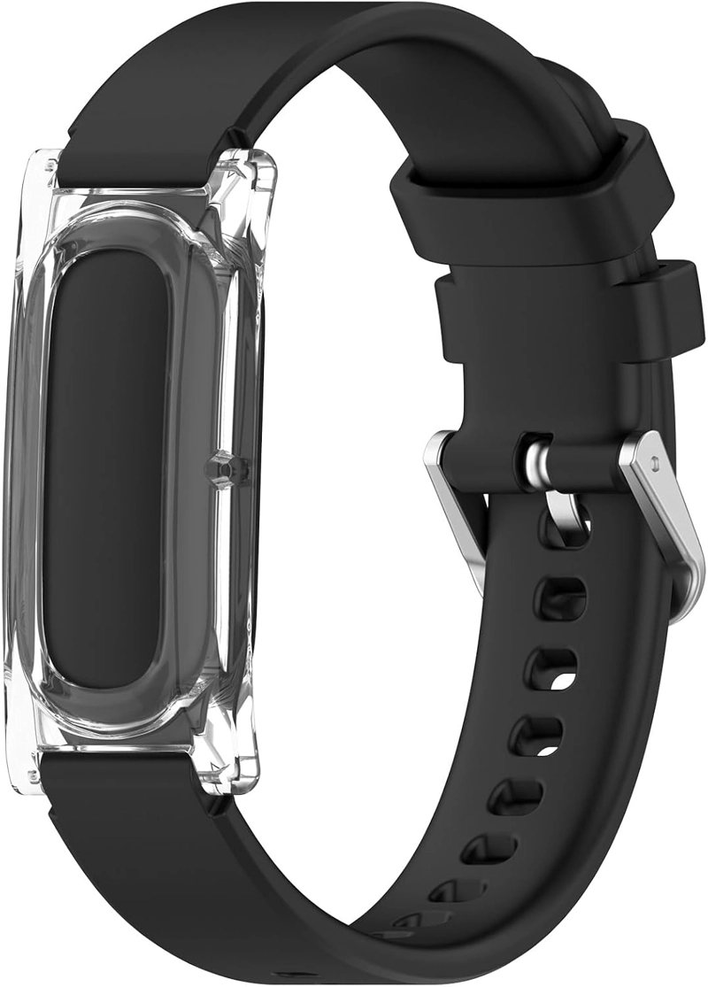 PAQUETE DE 3 CORREAS DE RELOJ DE SILICONA PARA GOOGLE FITBIT AIR, CORREA DE REPUESTO SUAVE - 2