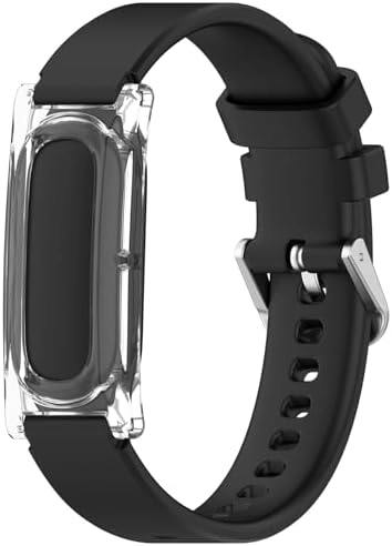 PAQUETE DE 3 CORREAS DE RELOJ DE SILICONA PARA GOOGLE FITBIT AIR, CORREA DE REPUESTO SUAVE - 6