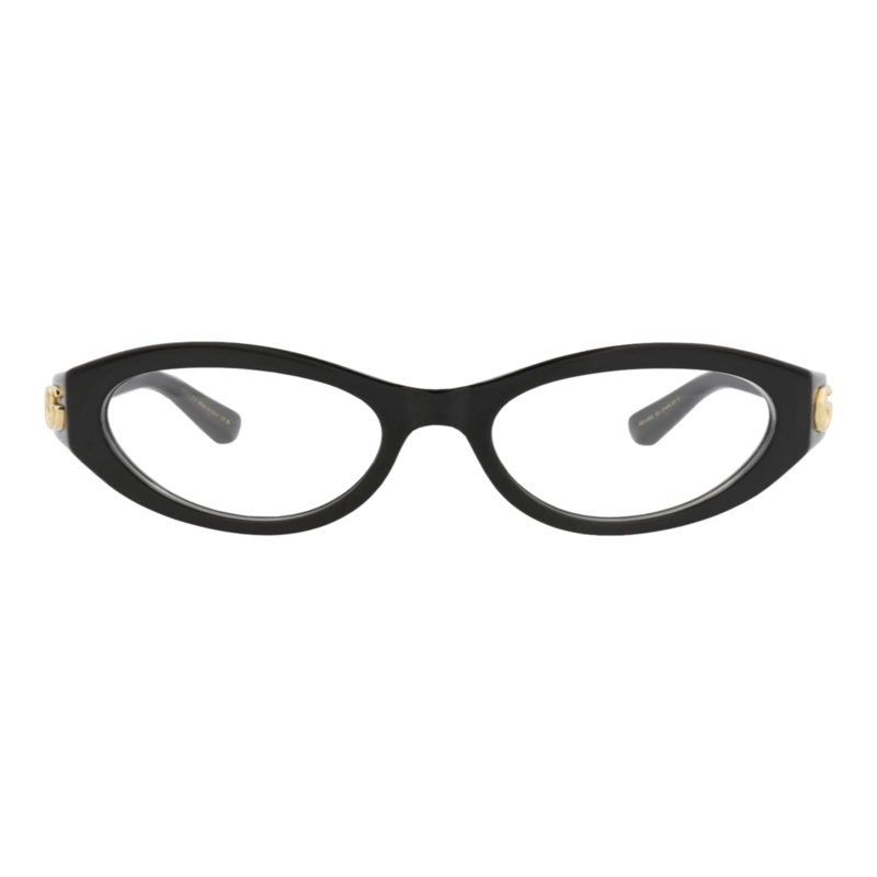 MARCOS OPTICOS DE INYECCION DE MARCO DE OJO DE GATO GUCCI PARA MUJER EN NEGRO NEGRO TRANSPARENTE - 1