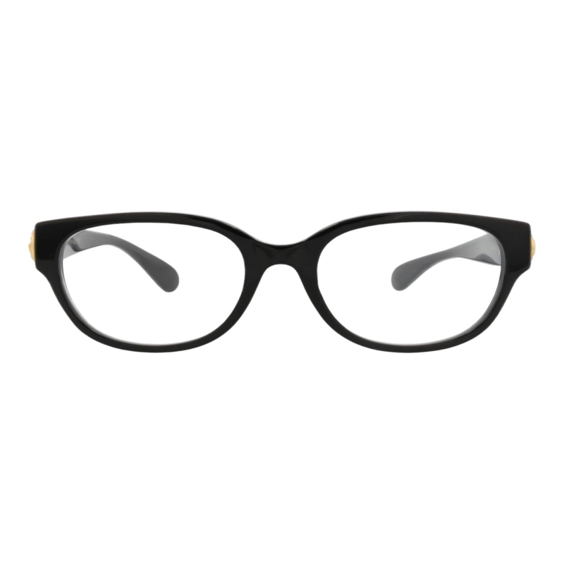 MONTURAS OPTICAS GUCCI DE ACETATO RECICLADO CON MARCO REDONDO PARA MUJER EN NEGRO NEGRO - 1
