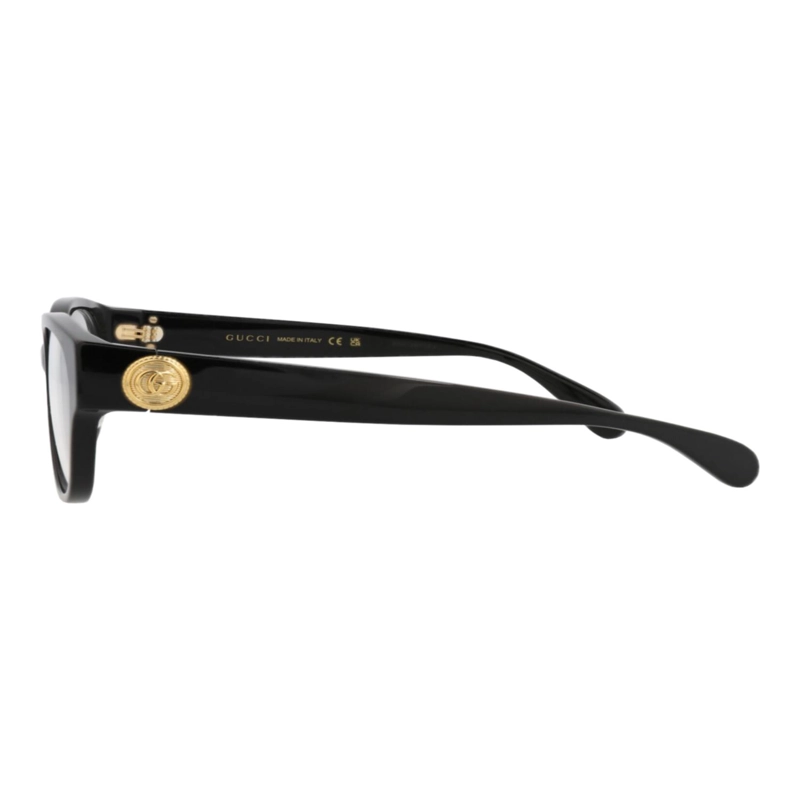 MONTURAS OPTICAS GUCCI DE ACETATO RECICLADO CON MARCO REDONDO PARA MUJER EN NEGRO NEGRO - 3