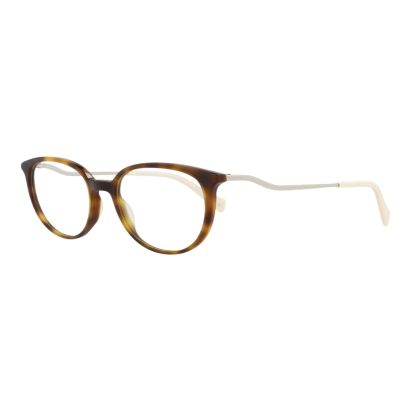 MONTURAS OPTICAS DE ACETATO CON MONTURA REDONDA DE GUCCI PARA MUJER EN COLOR HAVANA SILVER - 2