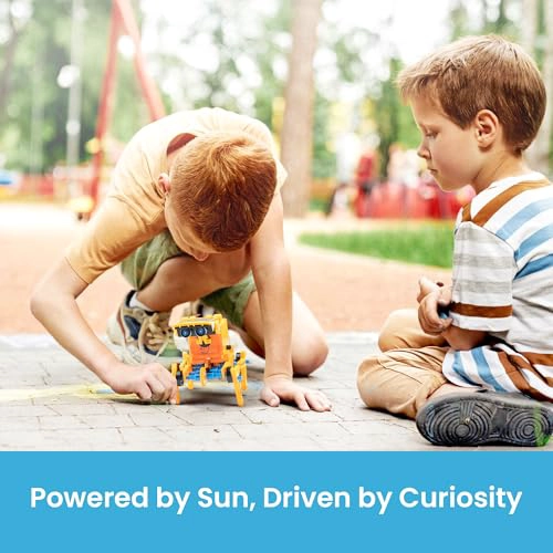 SILLBIRD KIT DE ROBOT DE CONSTRUCCION SOLAR REGALO STEM PARA NIÑOS DE 8 A 13 AÑOS 12 EN 1 JUGUETES - 3