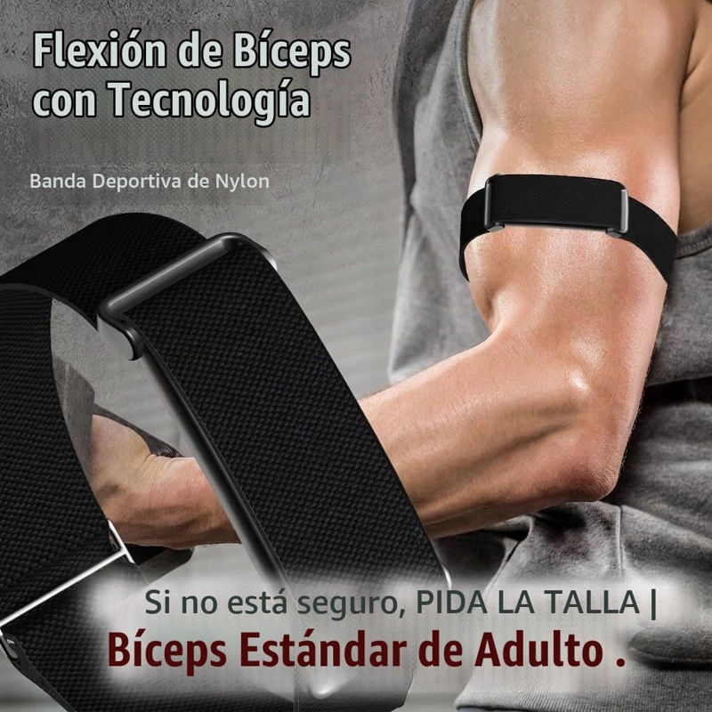 CORREA DE NAILON PARA BICEPS COMPATIBLE CON GOOGLE FITBIT AIR ACTIVE BAND - 2