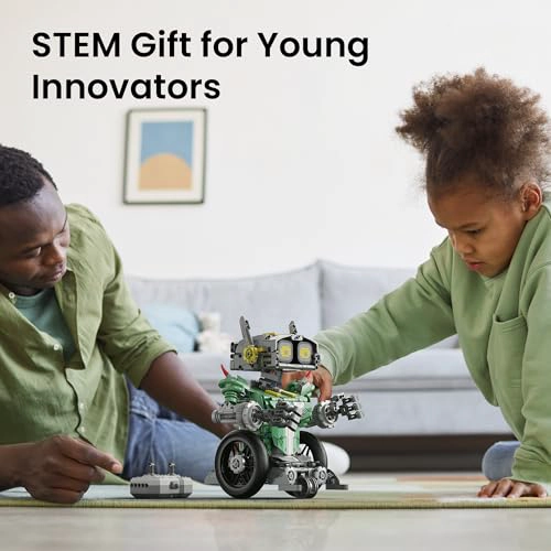 SILLBIRD KIT DE CONSTRUCCION DE AUTOMOVILES ROBOT CON CONTROL REMOTO PARA NIÑOS DE 8 A 14 AÑOS - 2