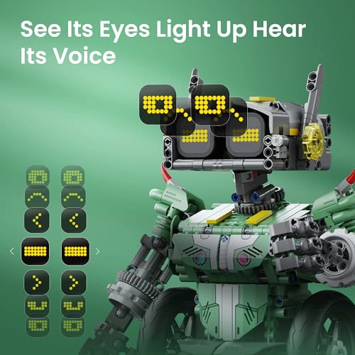SILLBIRD KIT DE CONSTRUCCION DE AUTOMOVILES ROBOT CON CONTROL REMOTO PARA NIÑOS DE 8 A 14 AÑOS - 3