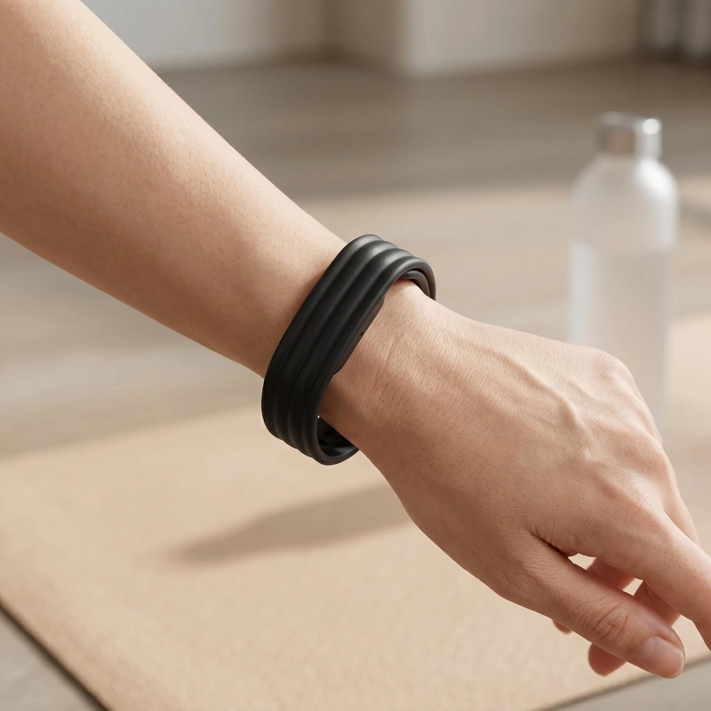 CORREA DEPORTIVA DE NAILON PARA BICEPS COMPATIBLE CON GOOGLE FITBIT AIR, CORREA ELASTICA AJUSTABLE - 4