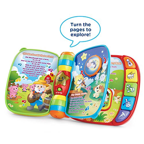 VTECH LIBRO DE RIMAS MUSICALES ROJO - 2