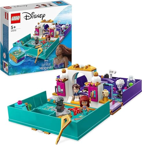 LEGO DISNEY PRINCESS THE LITTLE MERMAID KIT DE CONSTRUCCION DE LIBRO DE CUENTOS CON PRINCESAS - 1