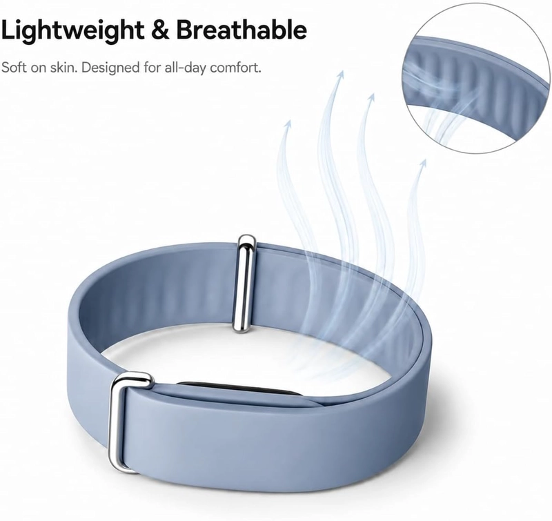 PREMIUM SILICONE BAND COMPATIBLE CON GOOGLE FITBIT AIR SOFT ADJUSTABLE REPLACEMENT WRISTBAND - 3