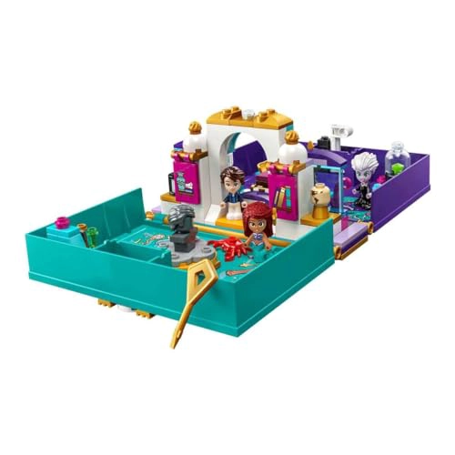 LEGO DISNEY PRINCESS THE LITTLE MERMAID KIT DE CONSTRUCCION DE LIBRO DE CUENTOS CON PRINCESAS - 4