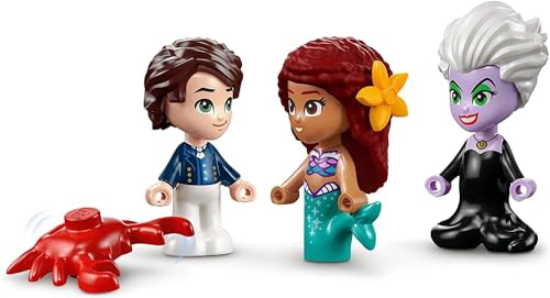 LEGO DISNEY PRINCESS THE LITTLE MERMAID KIT DE CONSTRUCCION DE LIBRO DE CUENTOS CON PRINCESAS - 5