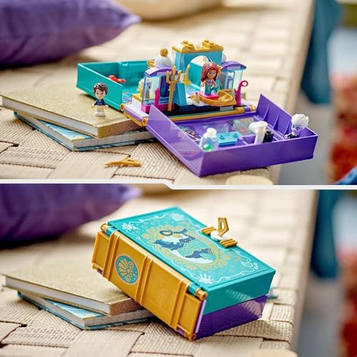LEGO DISNEY PRINCESS THE LITTLE MERMAID KIT DE CONSTRUCCION DE LIBRO DE CUENTOS CON PRINCESAS - 6