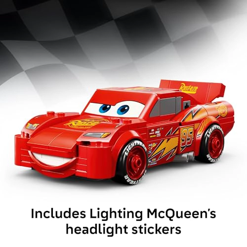 LEGO SPEED CHAMPIONS LIGHTNING MCQUEEN JUGUETES BLOQUES DE CONSTRUCCION DE DISNEY PIXAR CARS - 5