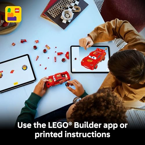 LEGO SPEED CHAMPIONS LIGHTNING MCQUEEN JUGUETES BLOQUES DE CONSTRUCCION DE DISNEY PIXAR CARS - 6