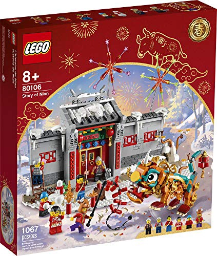 LEGO HISTORIA DE NIAN 80106 KIT DE CONSTRUCCION JUGUETE COLECCIONABLE EDUCATIVO REGALO DEL AÑO - 4