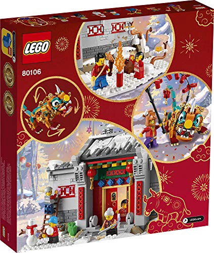 LEGO HISTORIA DE NIAN 80106 KIT DE CONSTRUCCION JUGUETE COLECCIONABLE EDUCATIVO REGALO DEL AÑO - 5