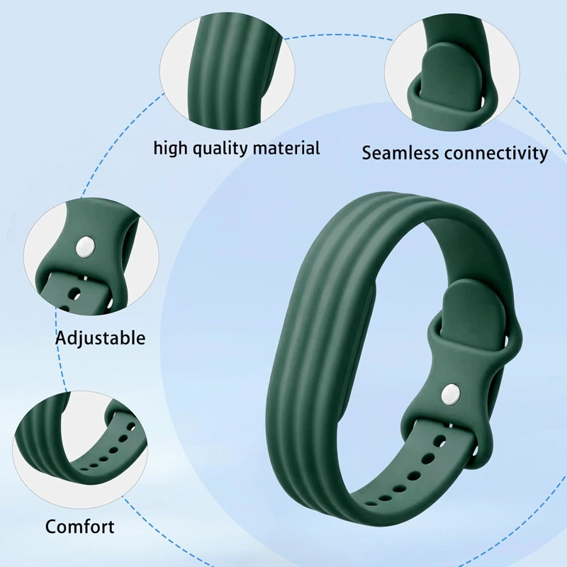 NOUKAJU CORREA PARA GOOGLE FITBIT AIR, CORREA DE REPUESTO PARA RASTREADOR DE FITNESS, CORREA - 2