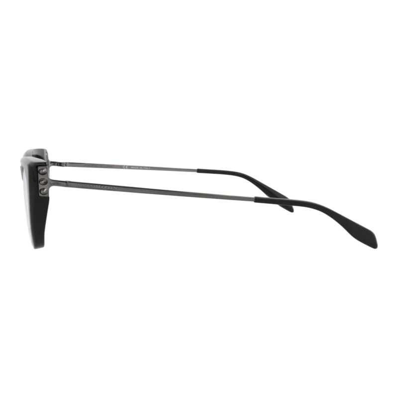 MONTURAS OPTICAS DE ACETATO ALEXANDER MCQUEEN CON FORMA DE OJO DE GATO PARA MUJER EN COLOR NEGRO - 3