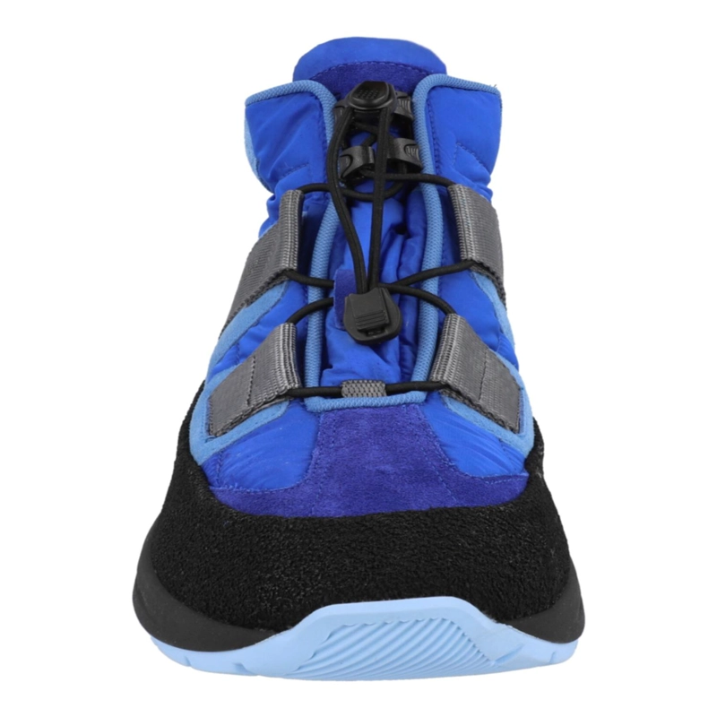 ZAPATILLAS ALTAS FERRAGAMO LEONIDA PARA HOMBRE EN AZUL - 4