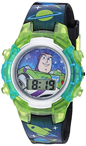 DISNEY PIXAR TOY STORY 4 BUZZ LIGHTYEAR RELOJ LCD INTERMITENTE PARA NIÑOS CON ESFERA ILUMINADA - 1