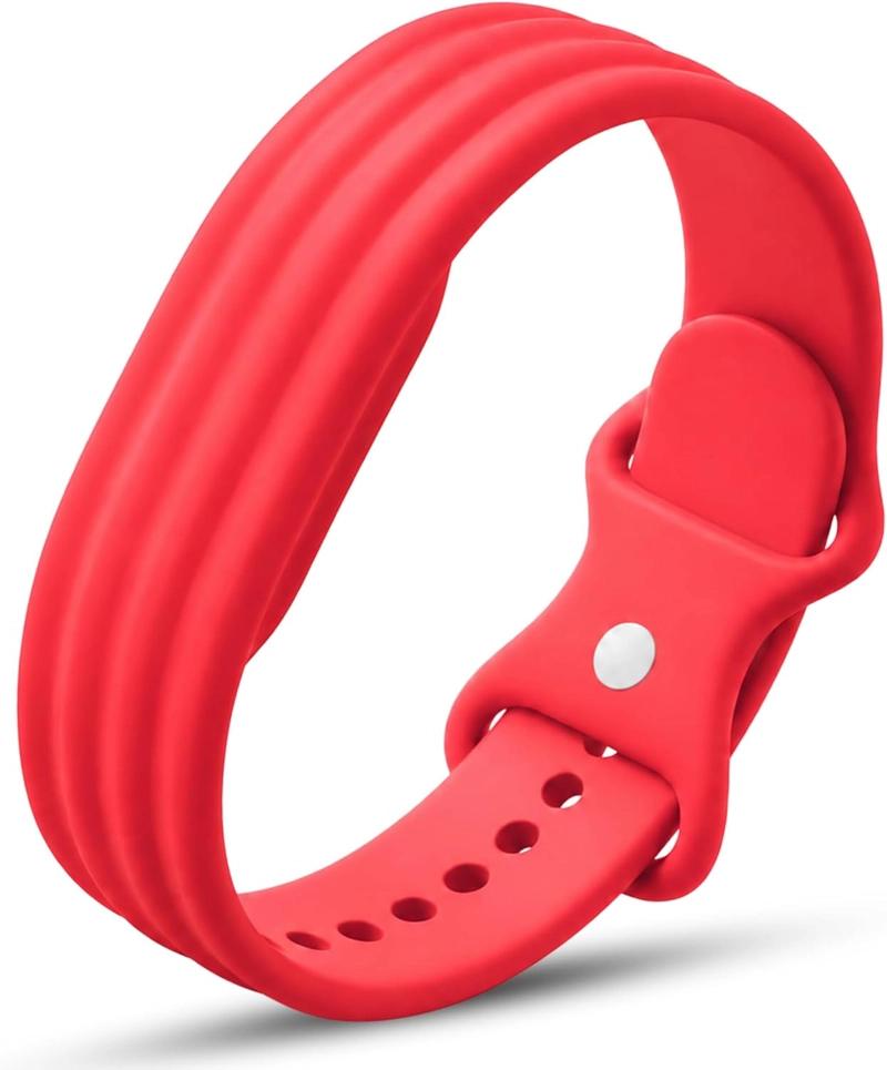 DADO CORREA DE SILICONA DEPORTIVA COMPATIBLE CON GOOGLE FITBIT AIR, CORREA DE REPUESTO SUAVE - 1