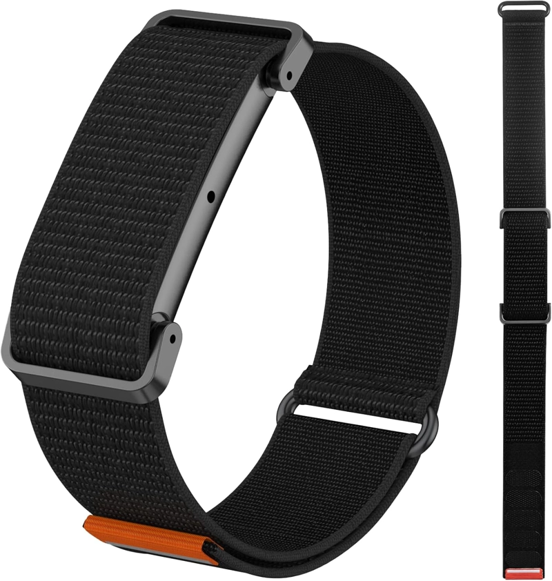 CORREA DEPORTIVA DE NAILON COMPATIBLE CON GOOGLE FITBIT AIR, CORREA DE REPUESTO AJUSTABLE DE GANCHO - 1