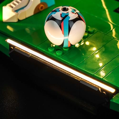 KIT DE LUCES LED MEJORADO COMPATIBLE CON LEGO LIONEL MESSI JUEGO DE CONSTRUCCION DE LEYENDA - 6