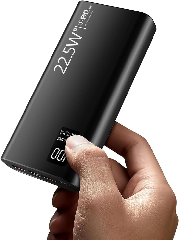 FUNNYPANDA CARGADOR PORTATIL DE 20000 MAH, 22.5 W USB C ENTRADA Y SALIDA CARGADOR DE ENERGIA - 1