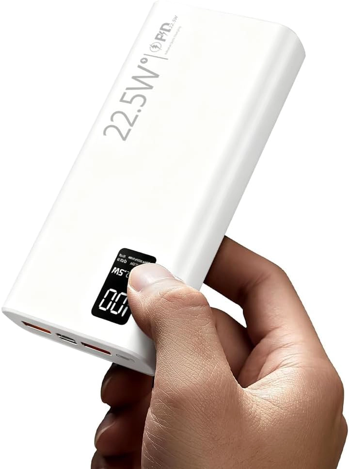 FUNNYPANDA CARGADOR PORTATIL DE 20000 MAH, 22.5 W USB C ENTRADA Y SALIDA CARGADOR DE ENERGIA - 1
