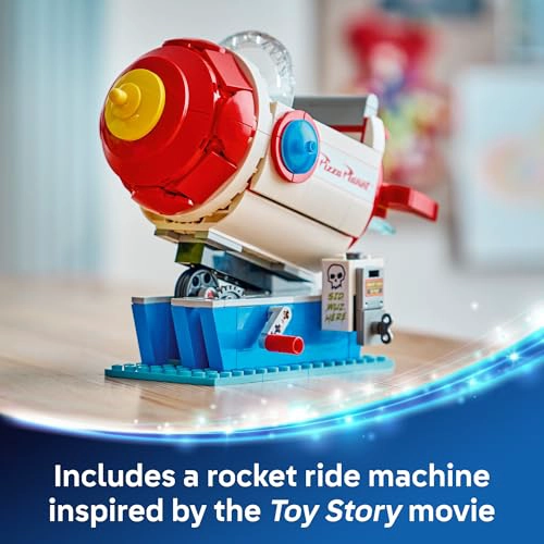 LEGO DISNEY AND PIXAR TOY STORY ALIEN WITH PIZZA PLANET ROCKET RIDE JUGUETE DE CONSTRUCCION - 3