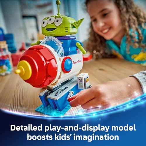 LEGO DISNEY AND PIXAR TOY STORY ALIEN WITH PIZZA PLANET ROCKET RIDE JUGUETE DE CONSTRUCCION - 4