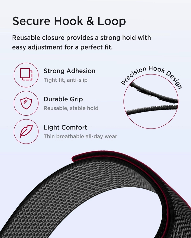 MIIMAL NYLON BAND PARA GOOGLE FITBIT AIR, SWEATPROOF A PRUEBA DE AGUA SOFT STRETCHY SUPERKNIT BAND - 4
