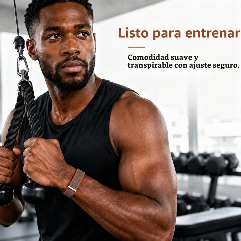BANDA DE NAILON PARA GOOGLE FITBIT AIR CON CIERRE MAGNE TICO - 6