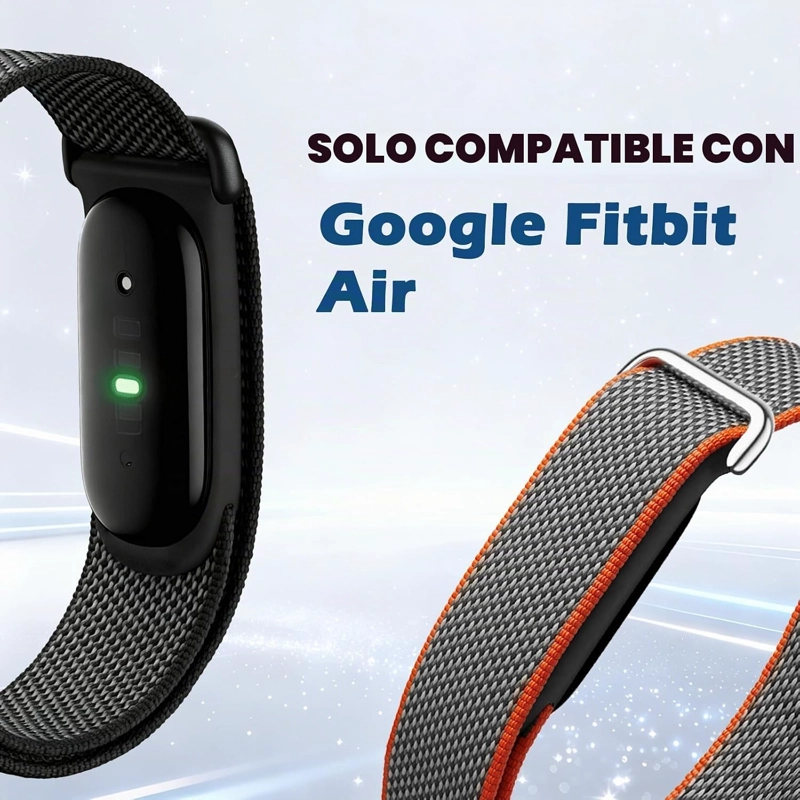 ELASTIC NYLON SPORT BICEP BANDS COMPATIBLE CON GOOGLE FITBIT AIR BAND - 2