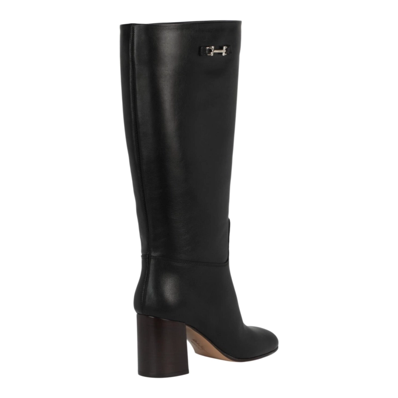 BOTAS FERRAGAMO OVIDIO 85 HASTA LA RODILLA PARA MUJER EN COLOR NEGRO - 3
