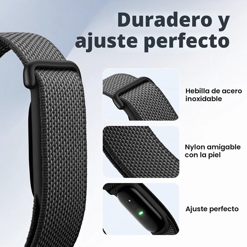 ELASTIC NYLON SPORT BICEP BANDS COMPATIBLE CON GOOGLE FITBIT AIR BAND - 4