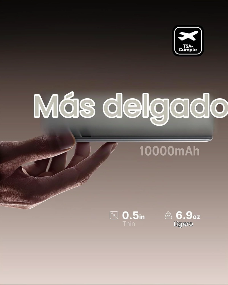 INIU FOR MAGSAFE QI2.2 25W POWER BANK, THINNEST 10000MAH MAGNETIC CHARGER - 5