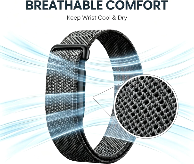 NYLON SPORT BAND PARA GOOGLE FITBIT AIR PERFORMANCE LOOP BAND - 3